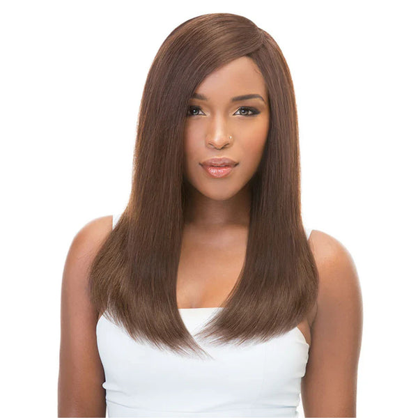 Janet Aria Yaky Weave 12 Inch model wearing color 2