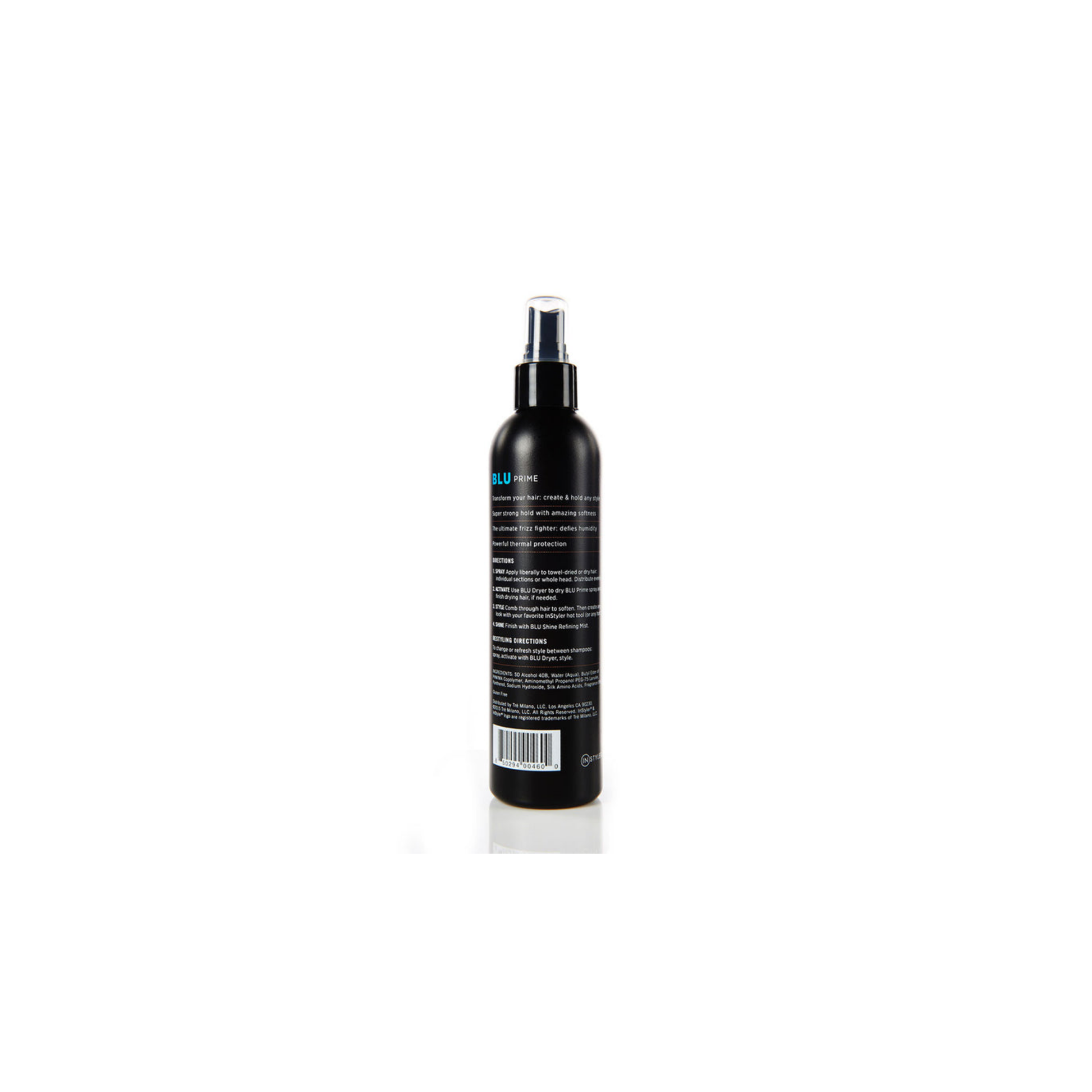 8 oz heat-activated transforming styling spray that delivers ultra-strong, flexible hold, frizz control, humidity resistance, and thermal protection.