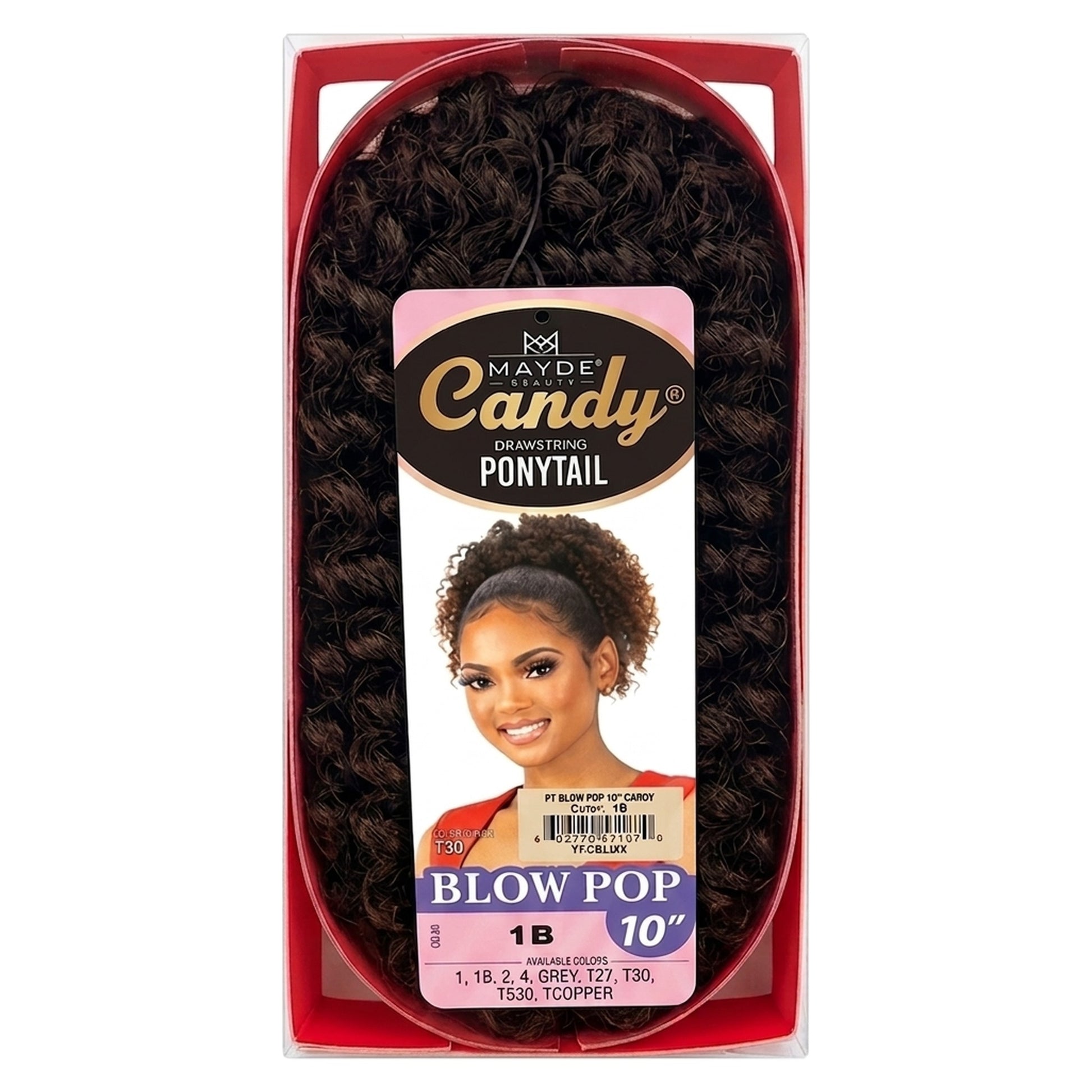 Mayde Beauty Blow Pop Drawstring Ponytail 10 Inch