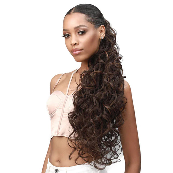 BOSS Up Romance Curl Wrap Pony Ponytail 28 Inch Synthetic Fiber