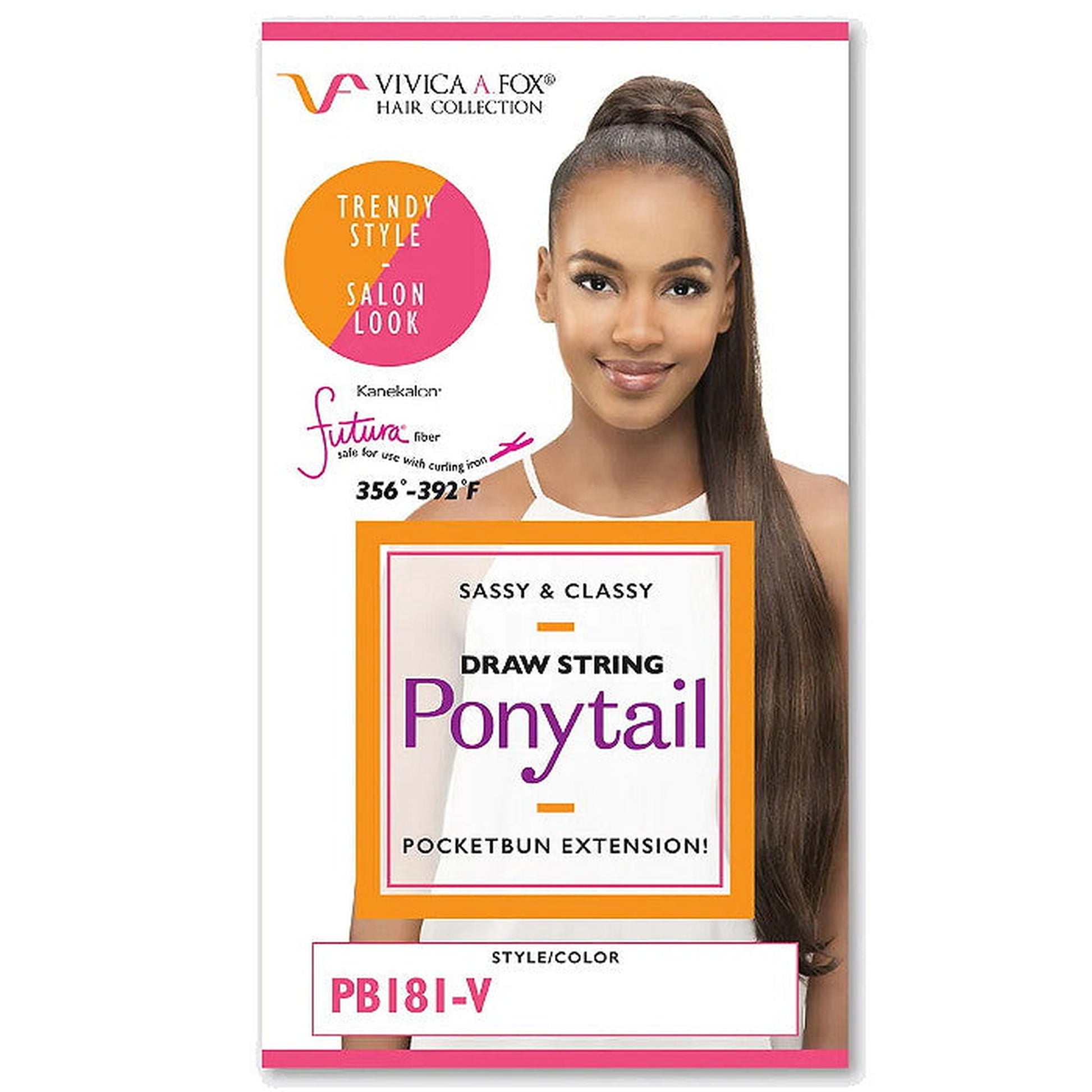Vivica Fox PB181-V Draw String Ponytail 18 Inch