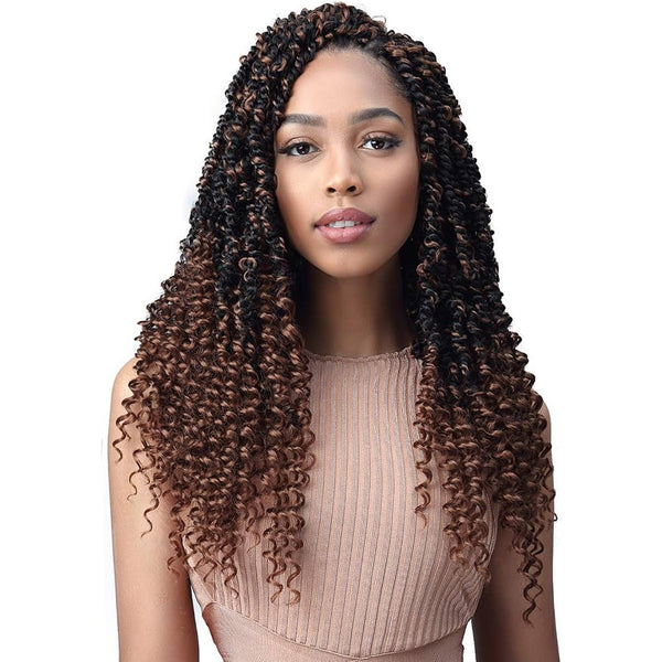 Bobbi Boss 2X Knotless Passion Twist Crochet Hair 18 Inch